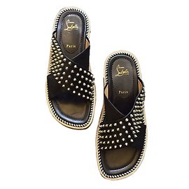 Christian Louboutin Men Sandals Black