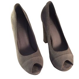 Escarpins Diesel Gris Perle en Daim 38EU Gris