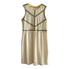 Hoss Intropia Vestido Beige