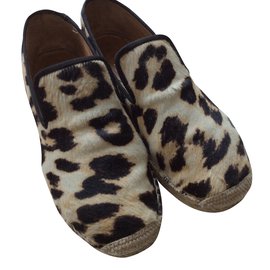 Céline Flats Leopard print