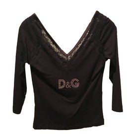 Dolce & Gabbana-Tops-Black