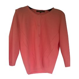 Tara Jarmon Strickjacke Rosa Baumwolle S Pink