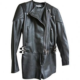 Givenchy tuta in pelle corta Nero