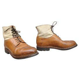 Heschung Bottines Marron clair