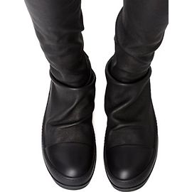 Rick Owens Thigh high sneaker boots Black