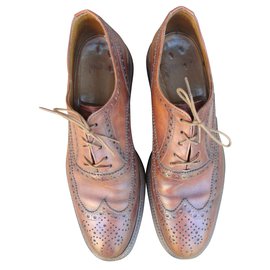 Autre Marque Campanile 1378 Richelieu in pelle marrone Marrone
