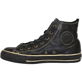 BASKETS CONVERSE CHUCK TAYLOR ALL STAR HIGH CUIR T.38 UK 5.5 Noir