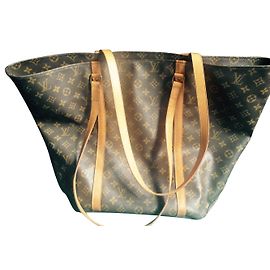Louis Vuitton Grand shopping monogram tote Brown