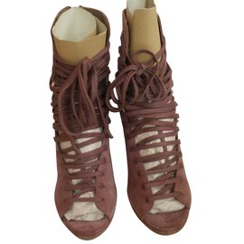 Autre Marque-Bronx Ankle Boots-Rosa