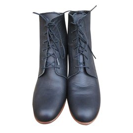 La Botte Gardiane-Botas de tornozelo-Preto