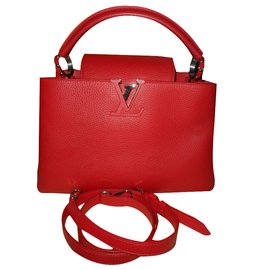 Louis Vuitton-Capucines PM-Rouge