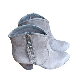 Ash Ankle Boots Beige