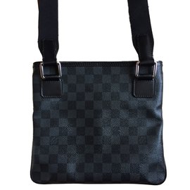 Louis Vuitton-Bags Briefcases-Black