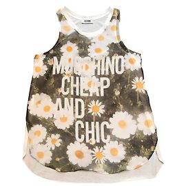 Moschino Cheap And Chic Daisy Pattern Cotton Top Multiple colors