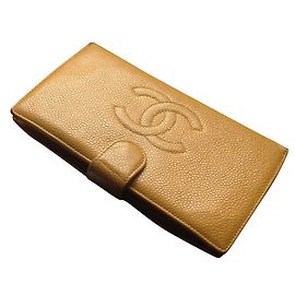 Chanel Portefeuilles Beige
