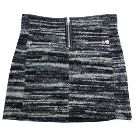 Isabel Marant Etoile-Skirts-Grey