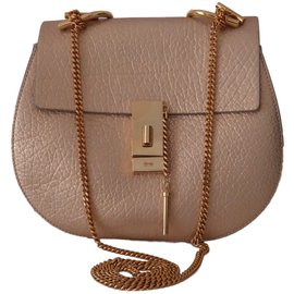 Chloé-Handbags-Golden