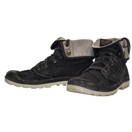 Autre Marque-Palladium Boots-Black