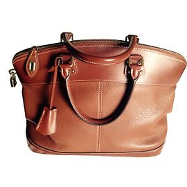 Louis Vuitton eu. Vuitton suhali lockit GM Marrom