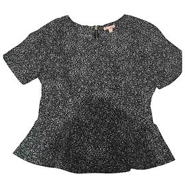 Gap Navy Blue Cotton Top Size 4UK Navy blue