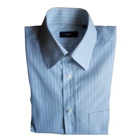 Hugo Boss Camicie Blu