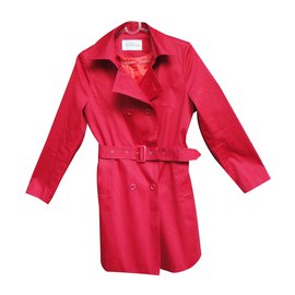 Max Mara-Trench coat-Red