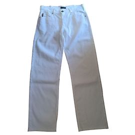 Armani Jeans Pantalones Blanco
