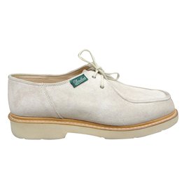 Derbies Paraboot Courcelle en daim blanc Blanc