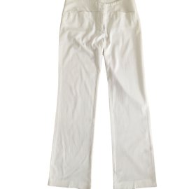 Joseph Pantalon blanco recto Blanco