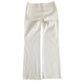 Joseph-Straight white trousers-White