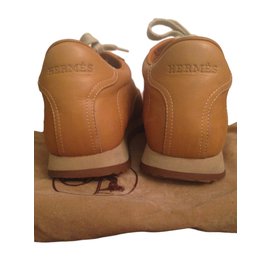 Hermès-Hermes sneakers-Brown