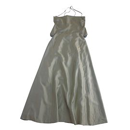 Chanel top et maxi jupe Vert