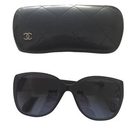 Chanel-Gafas de sol-Azul marino