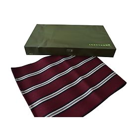 Longchamp Hombres bufandas Burdeos