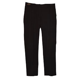 Henry Cotton's Wool Blend Pants Gray Black