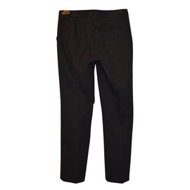Henry Cotton's-Pants, leggings-Black
