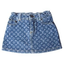 Louis Vuitton Skirts Blue