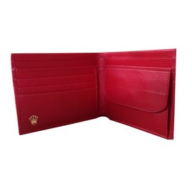 Rolex Wallets Red