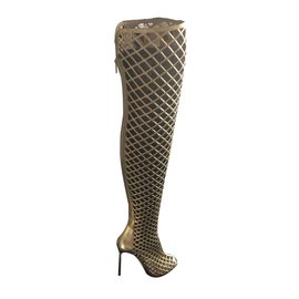 Le Silla Bottes Doré