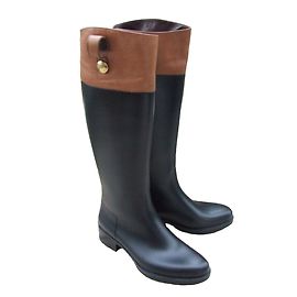 Russell & Bromley rain boots Brown Black
