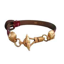 Gianfranco Ferre Vintage Gürtel Rot