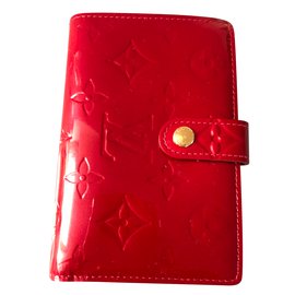 Louis Vuitton-carteiras-Vermelho