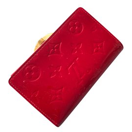 Louis Vuitton-carteras-Roja