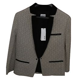 Bel Air Velo jacket beige and black size 3 Beige