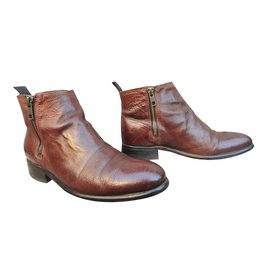 Atelier Voisin-Ankle Boots-Brown