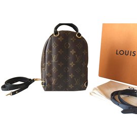 Louis Vuitton-Backpack-Brown