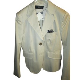 Weekend Max Mara Cotton Poplin Jacket Beige Beige