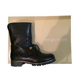 Sergio Rossi-Boots-Black