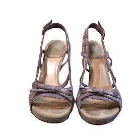 Sandales Christian Dior en Daim Violet Violet