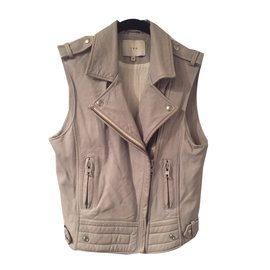 Iro Biker jackets Grey